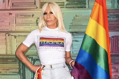 donatella versace lgbt|donatella versace.